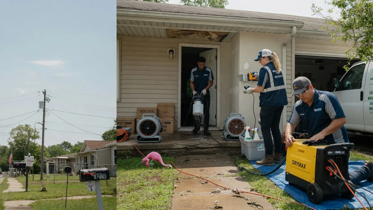 Storm Damage Water Removal in Galva, KS near me